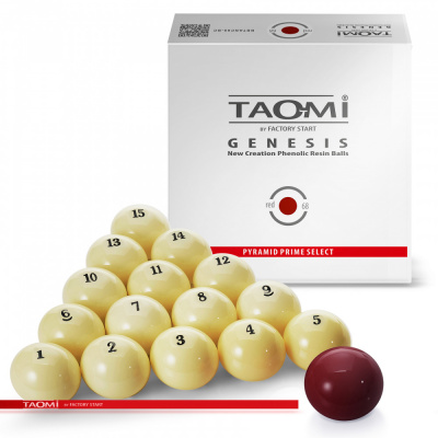 Шары TAO-MI GENESIS 68 мм Бордовый биток