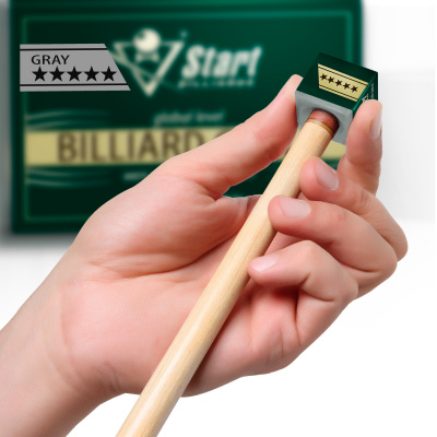 Мел Startbilliards 5 звезд серый (144шт)