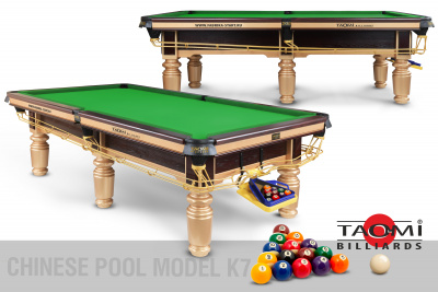 Китайский пул TAO-MI Model 2 (К7) 9 ft, сукно Green